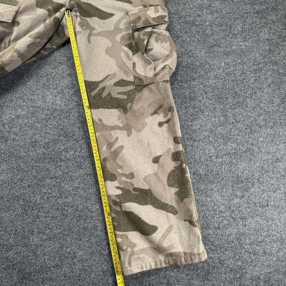 CABELA'S Mens MicroTex Classic Cargo Camo Hunting Fishing Outdoor Pants Size 32 - Picture 9 of 10